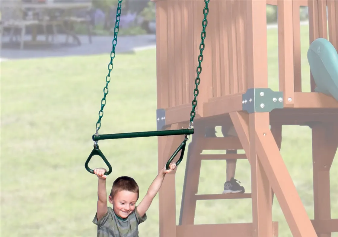 Trapeze – Green – 47″ (9′ Swing Beam)